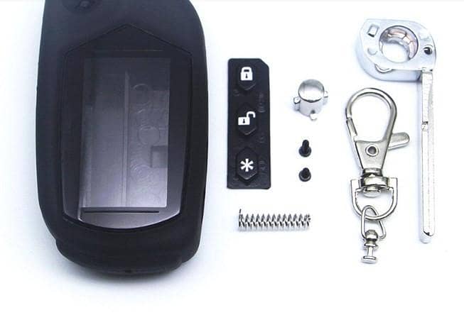 A91 Folding Car Flip Remote Key Case with Protective Cover & Uncut Blade RA4729