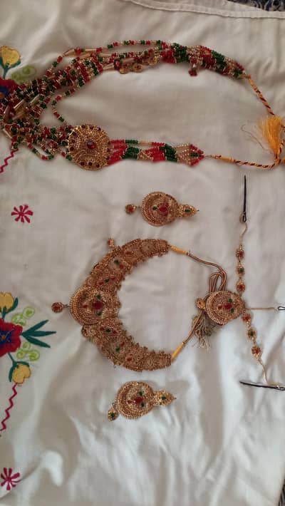 full jewellery set with mala comfortable price
