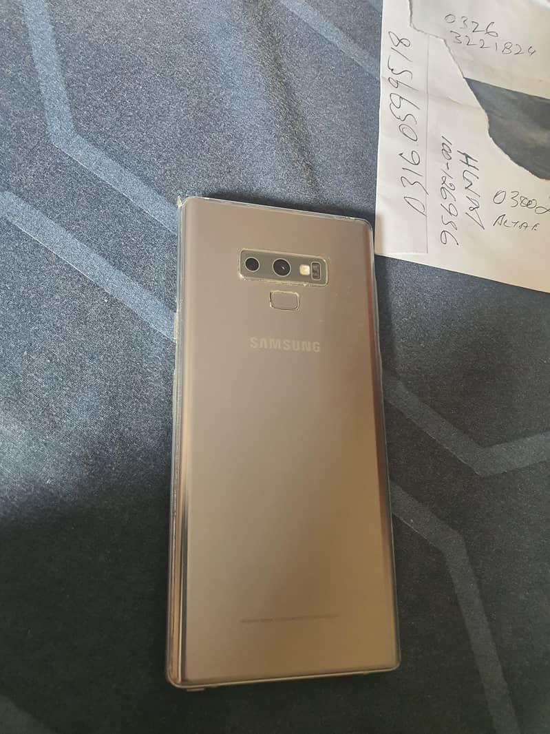 Samsung Mobile Note 9 1