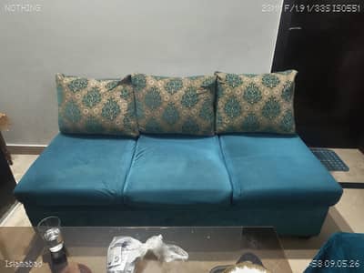 7 seater sofa plus table plus Dewan 03200458423