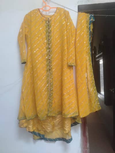 4 piece inner upper trouser Dupatta