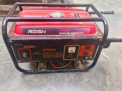 3KW ROSH Generator | Petrol Generator | Gas Kit Ke Sath