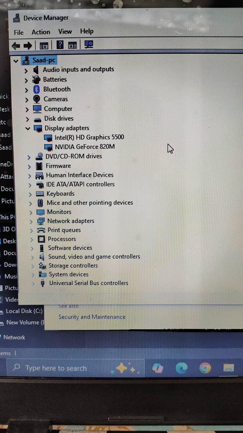 Hp Notebook Corei7 5th generation 6