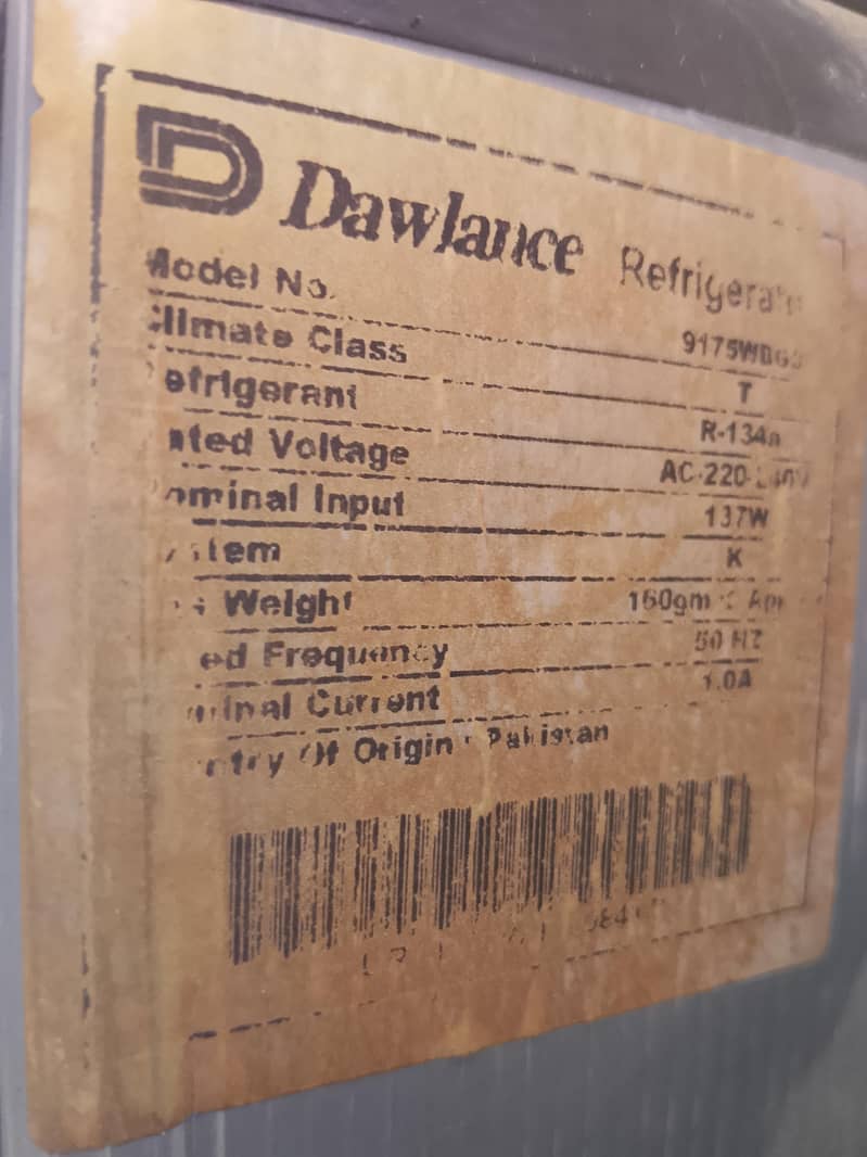 Dawlance fridge 0