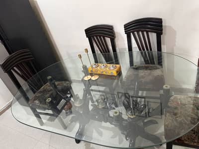 Dining table set
