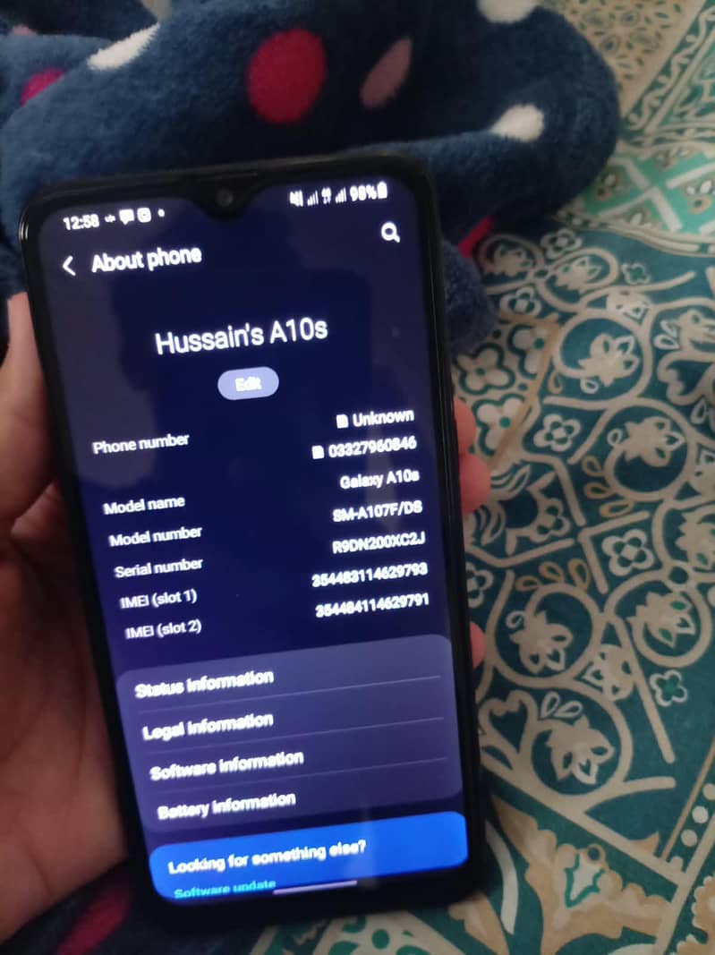Samsung Mobile A10S 2