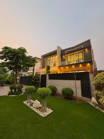One Kanal Brand New Luxury Ultra-Modern Design Most Beautiful Bungalow 2 Servant Quarter In Basement For Sale At Prime Location Of DHA Lahore Near To Park Masjid & Commercial Market.