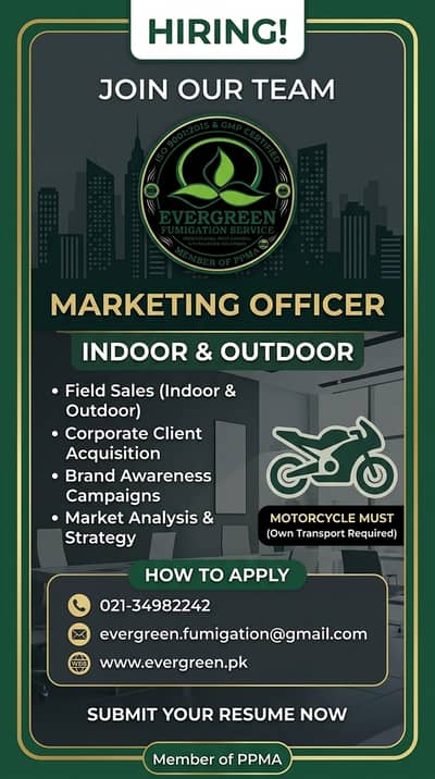 Male Marketing Officer