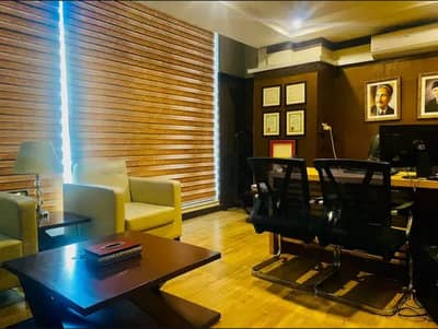 Furnished office space available for rent in bahria town phase 4 civic centre