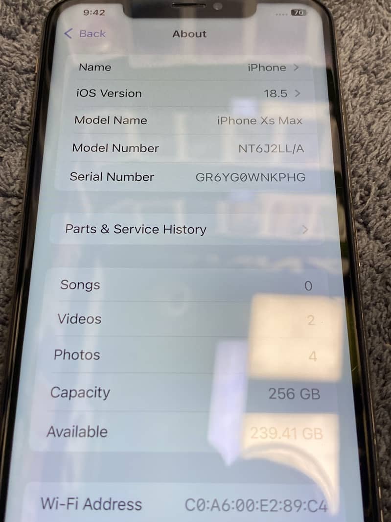 Apple iPhone XS Max 4