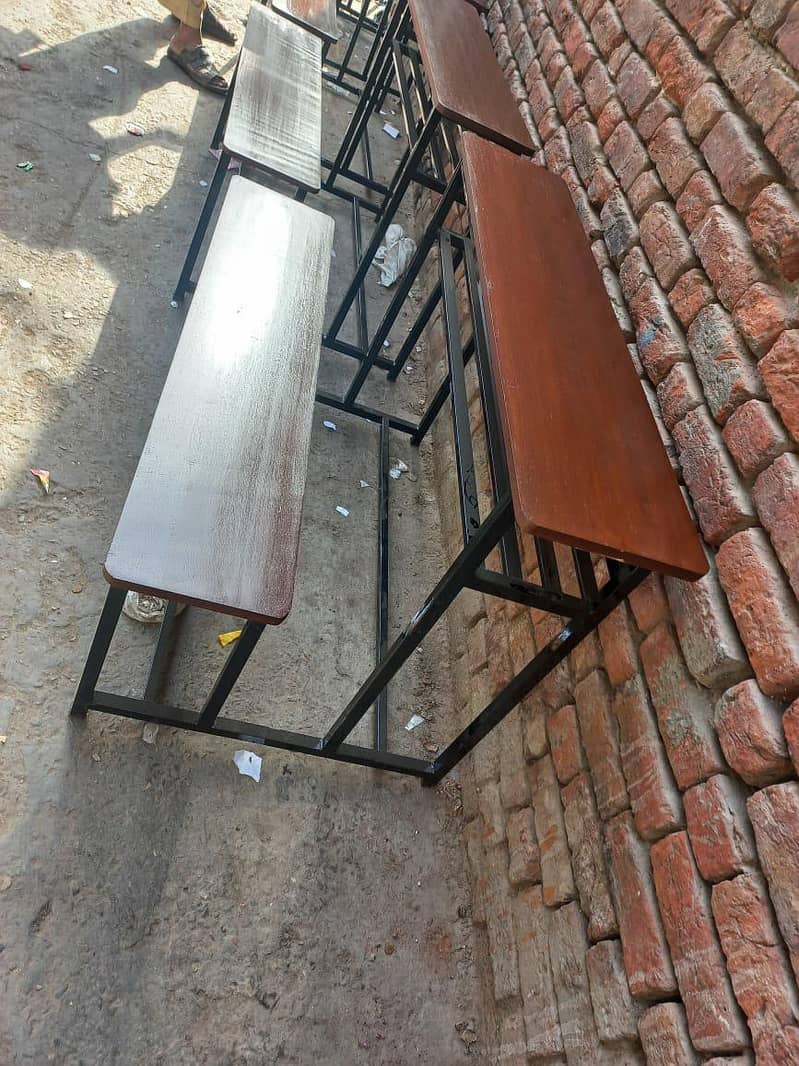 school desk bench 5