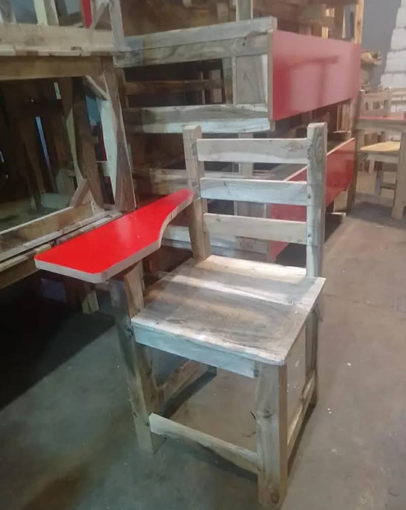 school desk bench 7