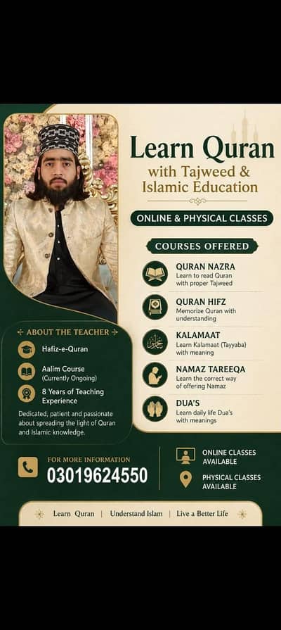 Quran/Hifz Teacher 8years experience
