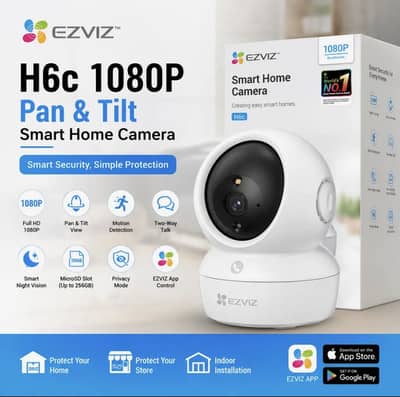 EZVIZ H6C 1080p 2MP 360 Wifi Security Camera