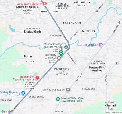 640 Marla Industrial Plot For Sale On Daska Road Sialkot