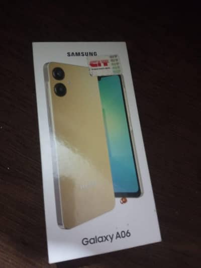 Samsung Mobile A06 4/64 full box ha