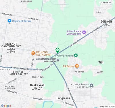 5 Marla Plot for Sale in Malik Colony, Jammu Road | Gas & Electricity Available