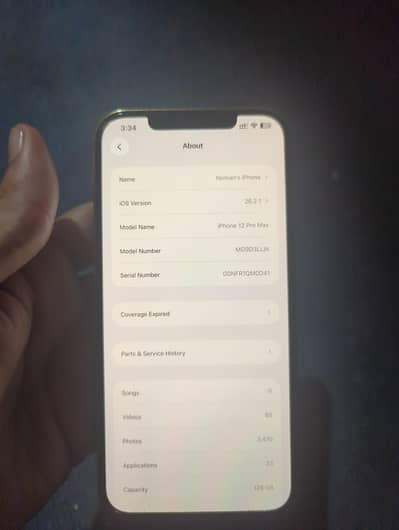 Apple iPhone 12 Pro Max | PTA Approved | 128 GB