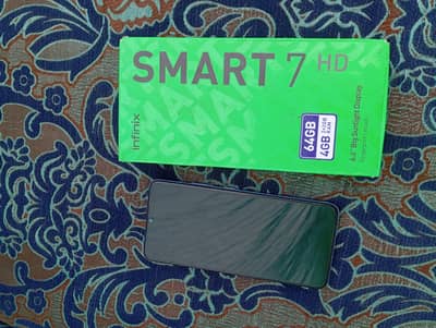 Infinix Smart 7 HD 4GB 64GB PTA Approved | Box + Charger