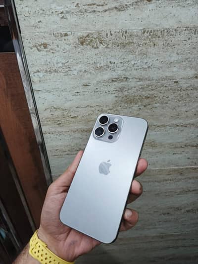 Iphone 15 pro max 256 gb physical + esim Dual pta approved
