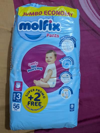 Molfix Pants 3 No (Jumbo Pack)