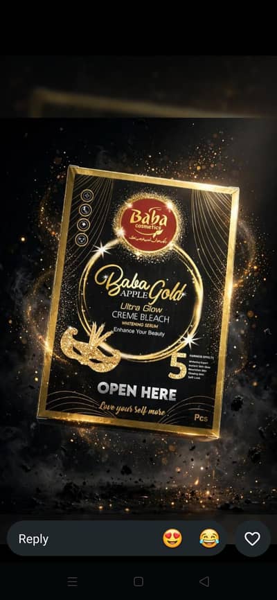 Baba Gold Bleach Cream Rs 70