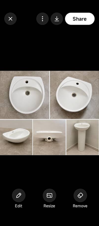 wash besan used condition