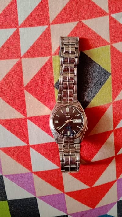seiko 5 automatic premium original watch