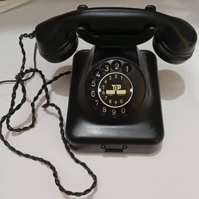 Antique Classic Vintage Rotary Dial  Telephone set