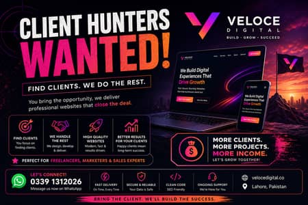 Earn Commission by Bringing Website Clients | Veloce Digital