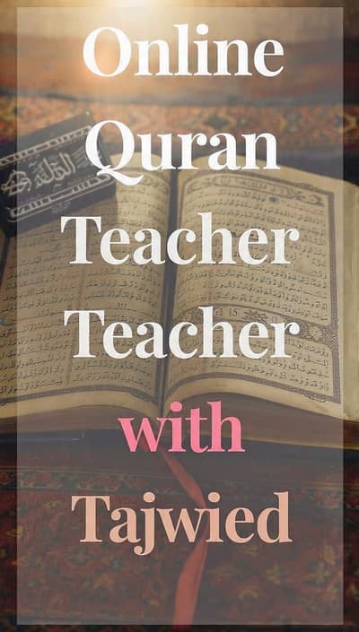 Quran teacher with tajweed