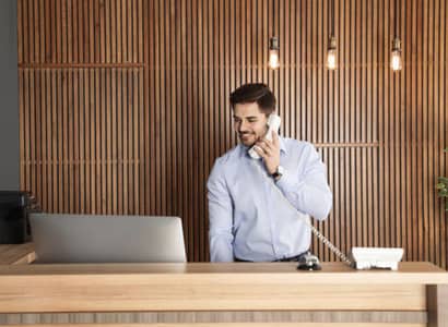 Need receptionist for night shift