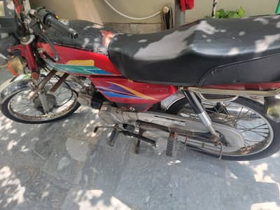 Honda CD 70 Used 2007 Model in Good Condition Singly Used