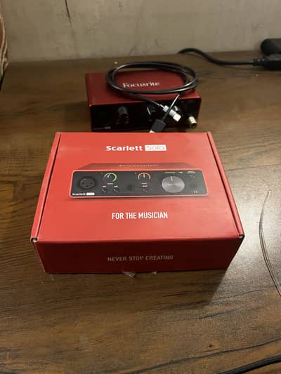 FOCUSRITE SCARLETT SOLO 3RD Gen