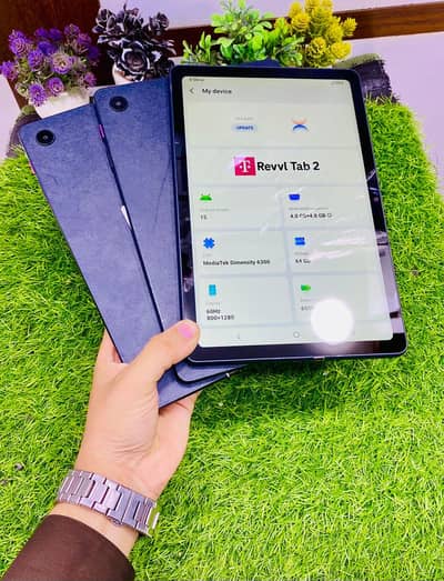 T-Mobile REVVL Tab 2 4+4GB/64GB | 10.1″ HD+ | Case + Glass