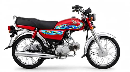 Honda CD 70 2024 Model 10by10