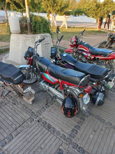 Honda CD 70 2017 Model For Sale islamabad number