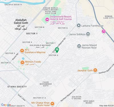400 Yards Plot, Sector S, II, Gulshan-E-Maymar, Karachi