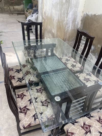 6 Chair Dining Set for sale