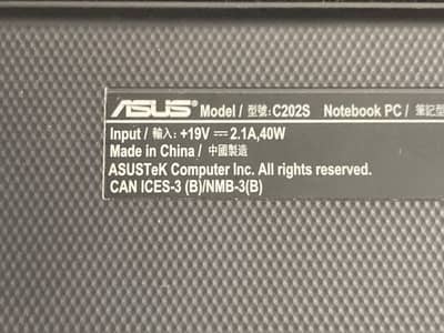 ASUS Chrome Book / Note Book for Sale