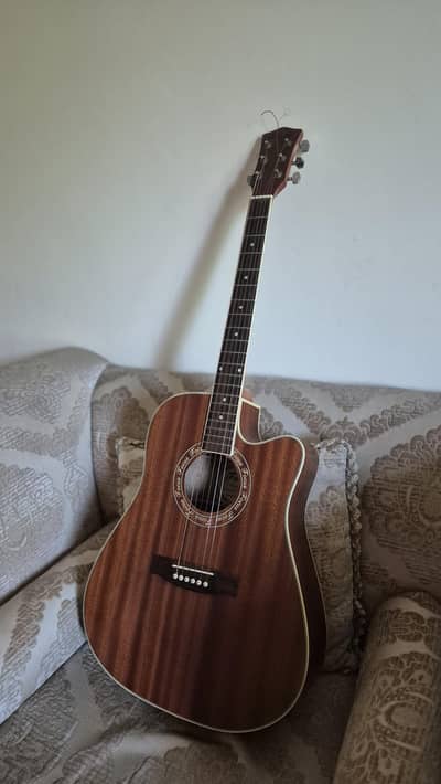 Focus Semi-Acoustic Guitar + Fender Bag