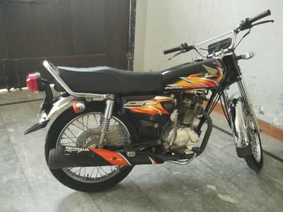 Honda CG 125 2021 Model Black – Registered
