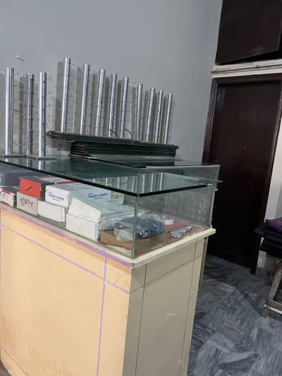 Shop Counter / Glass Display Counter - 9/10 Condition