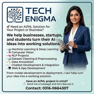  Need an AI/ML Solution for Your Project or Business?