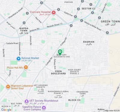 4 MARLA 1ST FLOOR AVAILABLE FOR RENT FOR SILENT OFFICE/ OFFICE IN MISSILE CHOWK MILITARY ACCOUNTS COLLEGE ROAD LAHORE | 2 Washroom + 1 Kitchen
