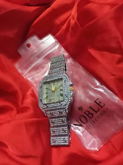 Diamond men watch