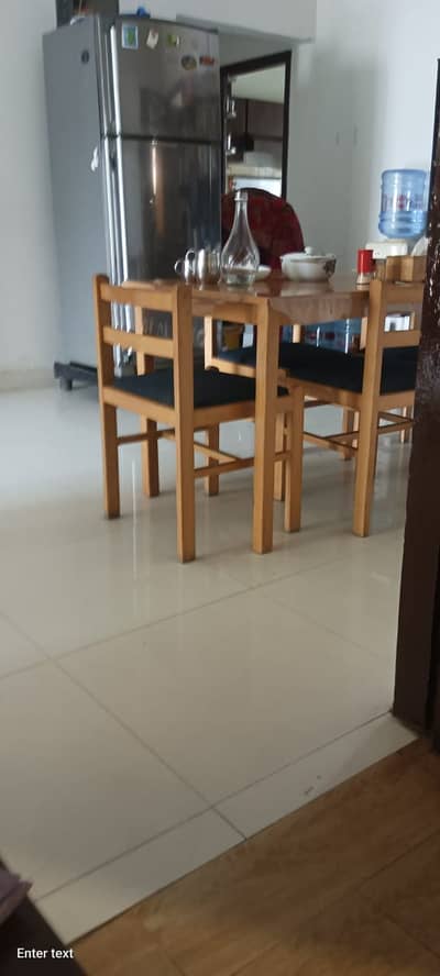 4 seater beachwood imported Dinning table Available For Sale