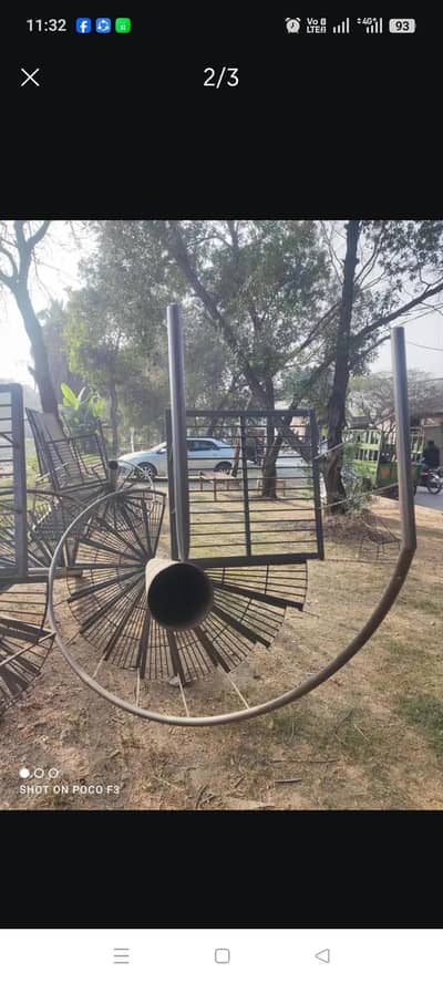 sale iron goll stair 11feet height and 2.2 feet