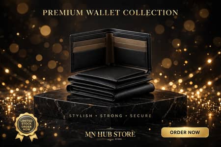 Luxury Men’s Wallet | Premium Quality Leather | Card Holder |
