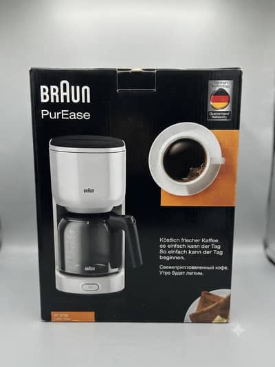 Braun Coffee maker KF 3100 WH.